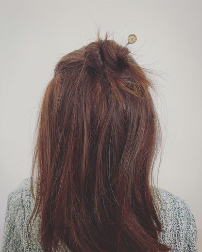 ねじり かんざし グレー ハンミョウ TAMARUSAN