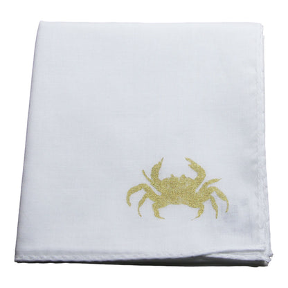 カニ ハンカチ ハンドプリント TAMARUSAN