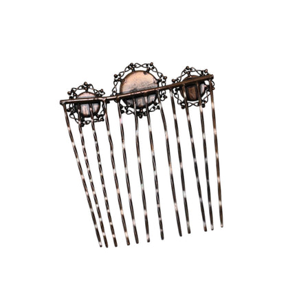 コーム 水色 アンティークカラー１点もの TAMARUSAN