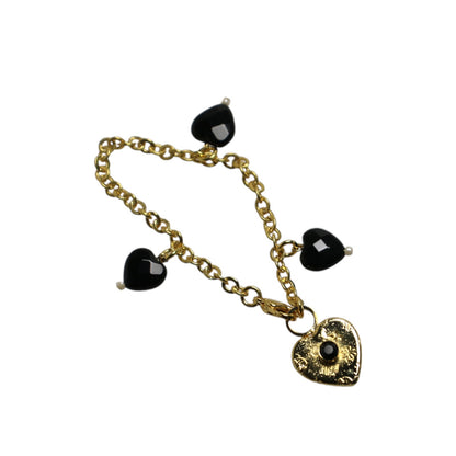 バッグチャーム ハート オレンジ TAMARUSAN