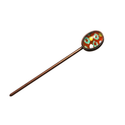 すごく短い かんざし 鹿の子 TAMARUSAN