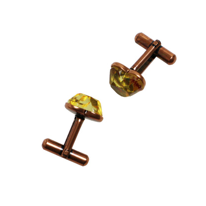 カフスボタン カニ 赤 ハート TAMARUSAN