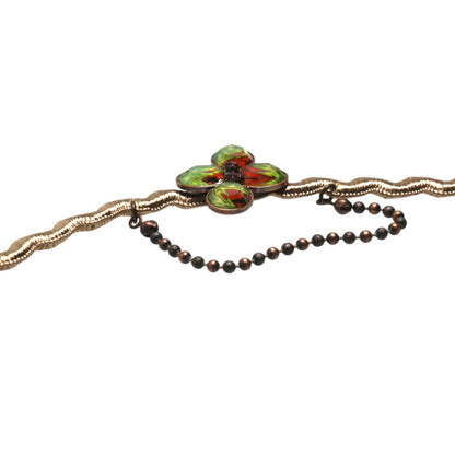 アンクレット レモン リボン ベージュ アンクレット