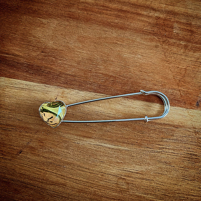 安全ピン ブローチ ピンク レモン TAMARUSAN