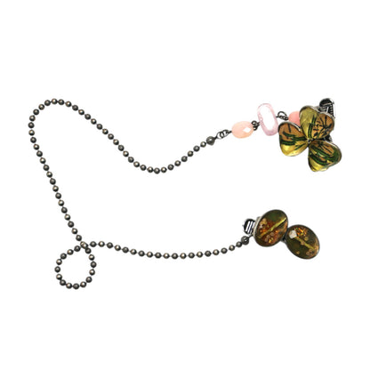 帽子留めクリップ ピンク レモン TAMARUSAN