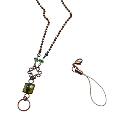 IDホルダー ネックストラップ グリーン ネックストラップ