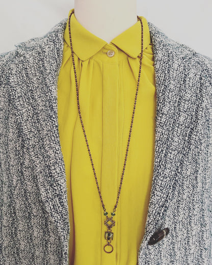 IDホルダー ネックストラップ グリーン ネックストラップ