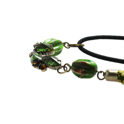 ヘアバンド 緑 葉っぱ イタリアンブレード ヘッドバンド