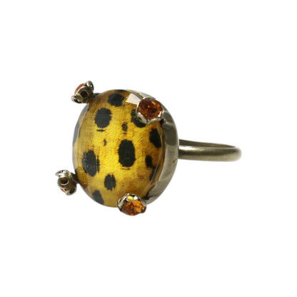 リング チーター フリーサイズ 黄色 TAMARUSAN