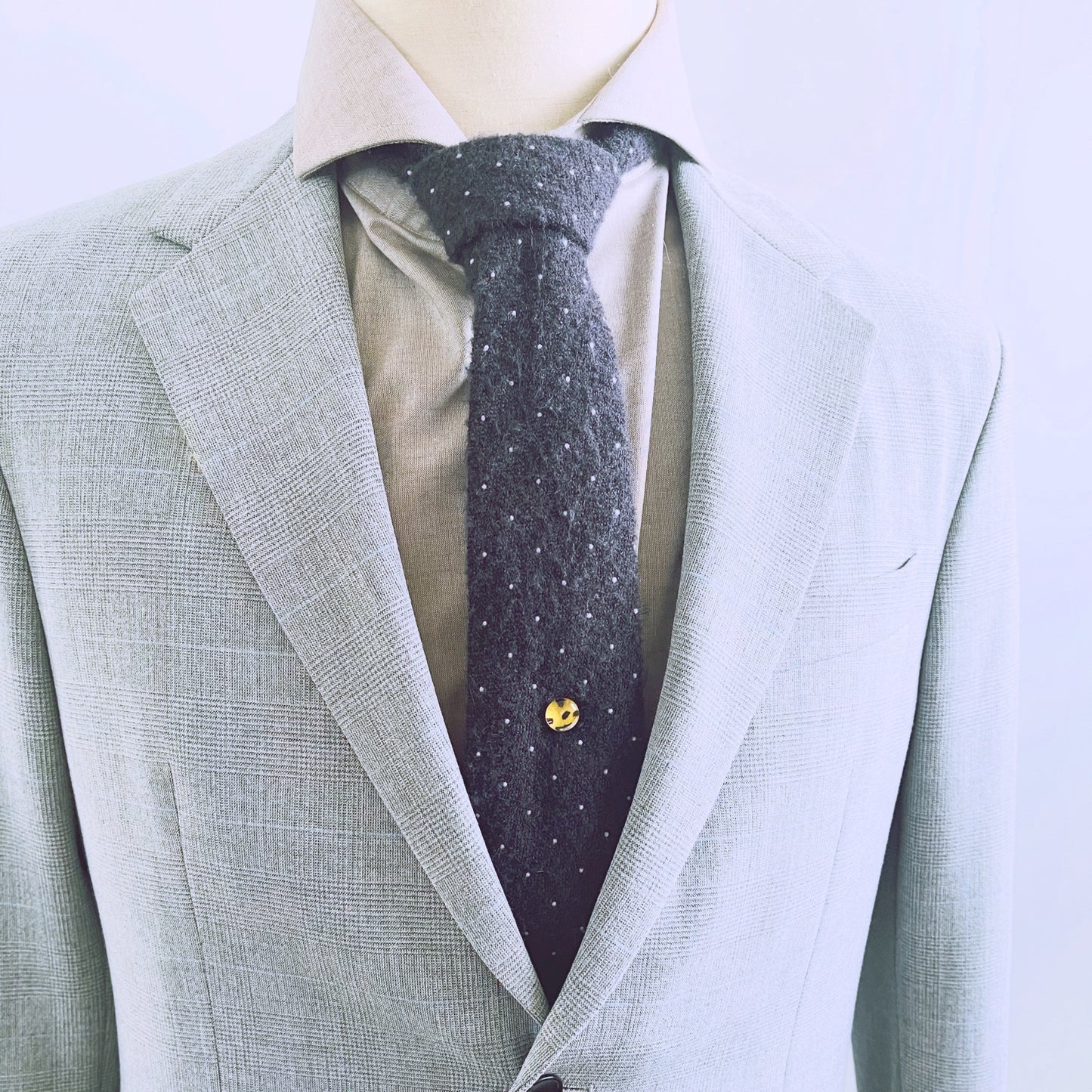 タイタックピン チーター 黄色