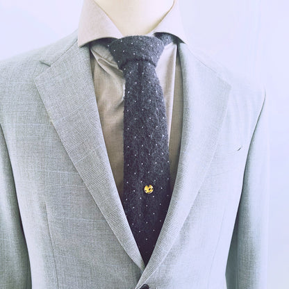 タイタックピン チーター 黄色