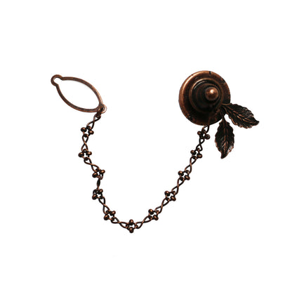 タイタックピン 水引 紫 葉っぱ TAMARUSAN