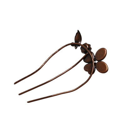 コーム 白 花 葉っぱ TAMARUSAN