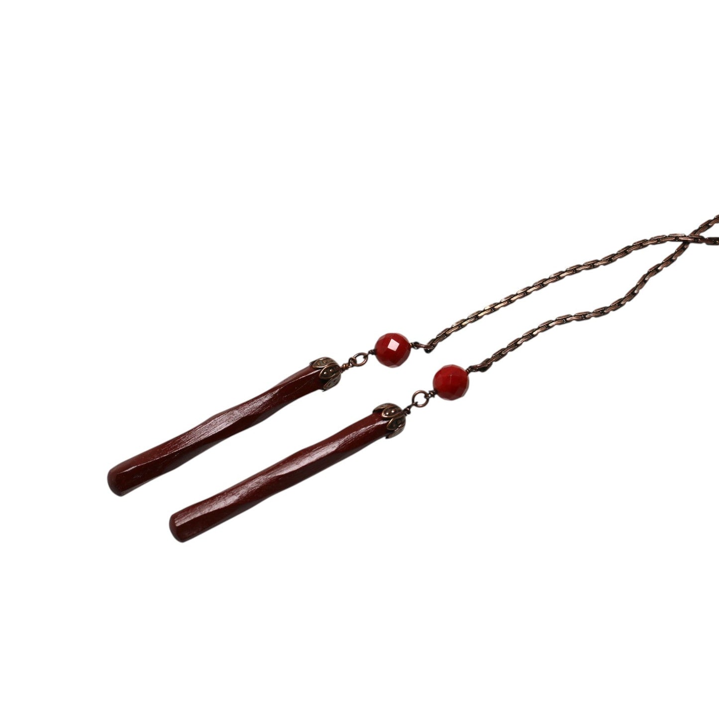 チェーンループタイ 花 ジャングル模様 マルチカラー TAMARUSAN