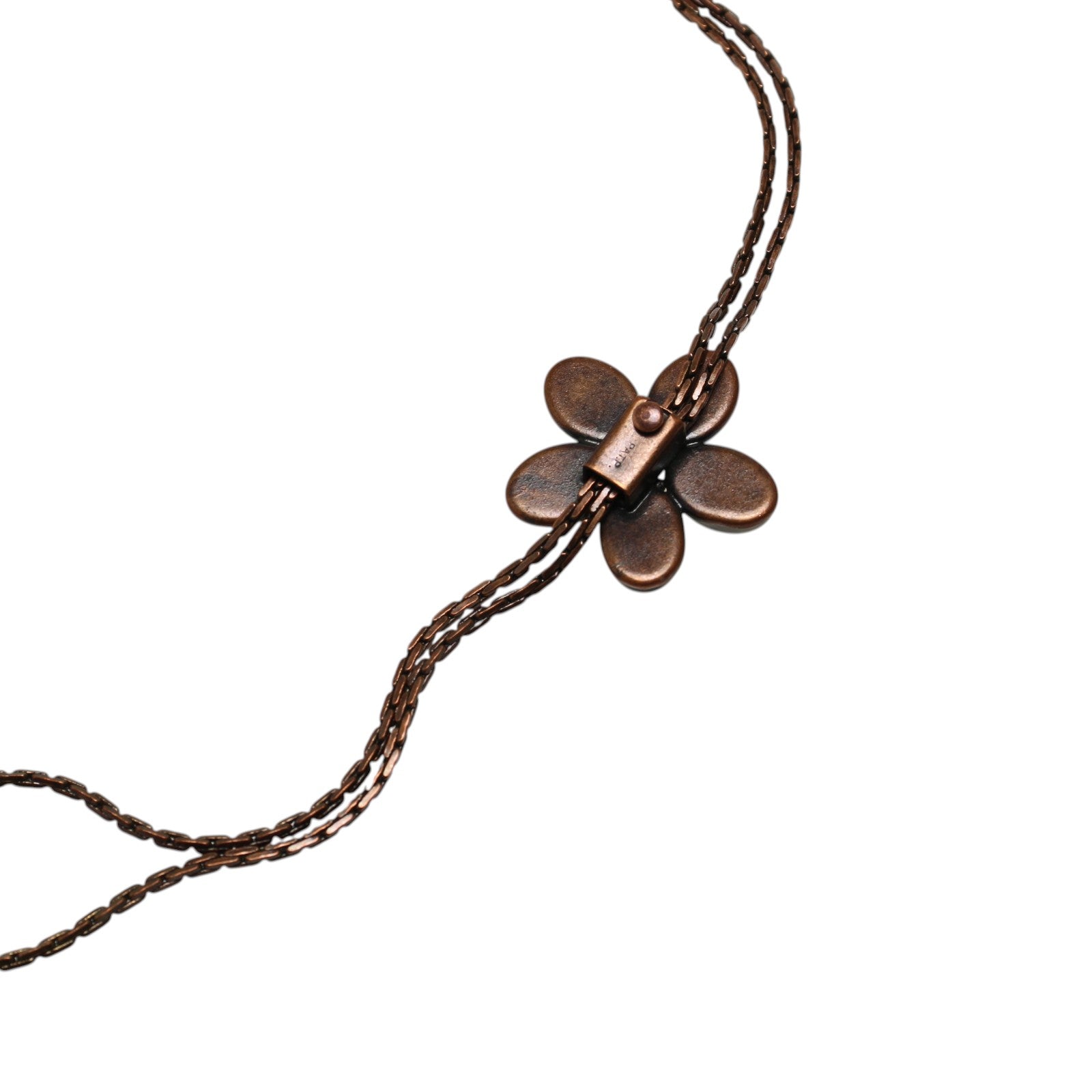 チェーンループタイ 花 ジャングル模様 マルチカラー TAMARUSAN