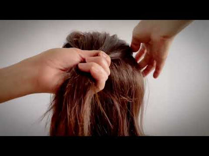 二股かんざし 丸 パンジー アンティーク調