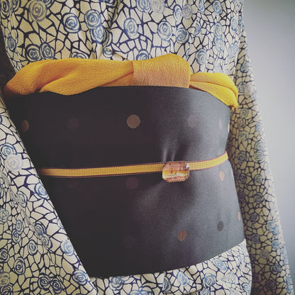 帯留め ピンク 楽譜 長方形 帯留め