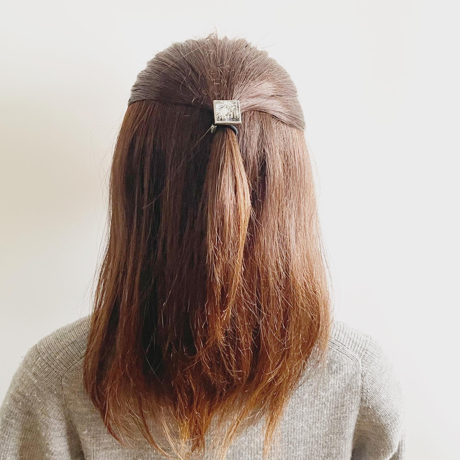 おしゃれ ヘアゴム 水色 音符 メンズ 高級｜贈り物に人気の大人向け