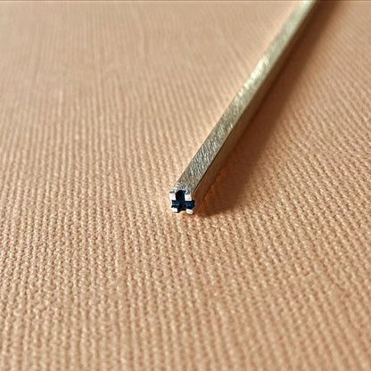 男のかんざし シルバー 925 メタルブルー TAMARUSAN