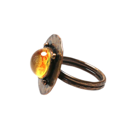 リング ベージュ バラの木 サイズ12号 指輪