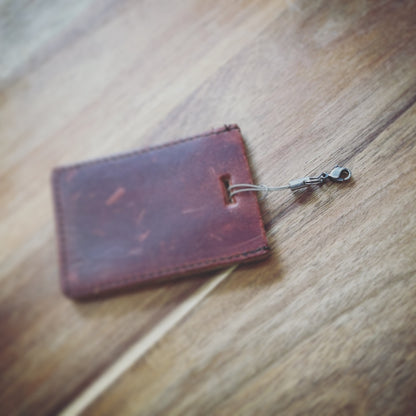 IDホルダー ネックストラップ 紫 ネックレス ネックストラップ