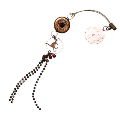 根付 赤 すいか 恐竜 TAMARUSAN