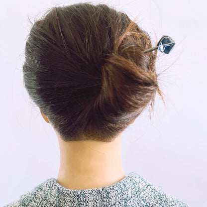 かんざし メンズ 青 短め TAMARUSAN