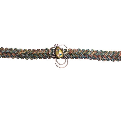 チョーカー ミツバチ リボン ローズクオーツ グレー TAMARUSAN