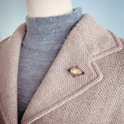 ラペルピン ピンブローチ つるくさ ゴールド TAMARUSAN