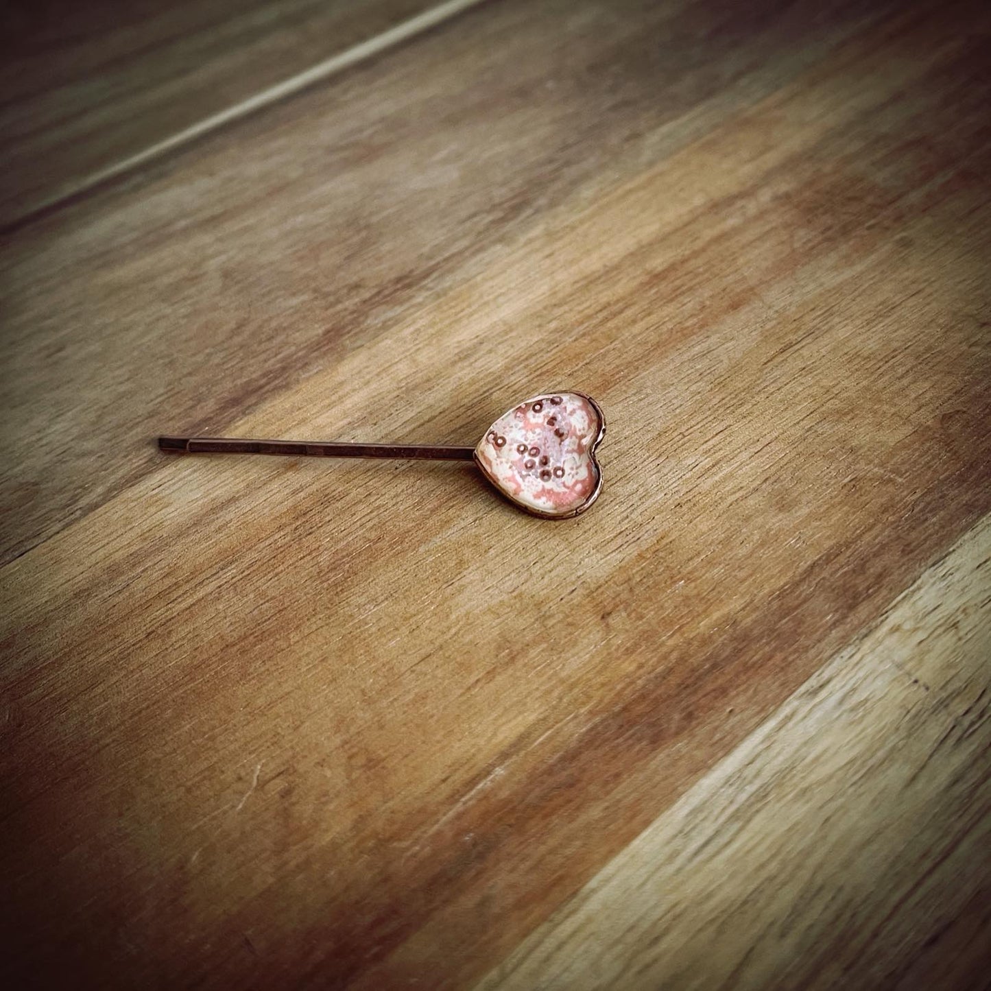 ヘアピン 梅 ピンク ハート 大人向け