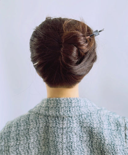 かんざし シンプル 白黒 メンズ TAMARUSAN