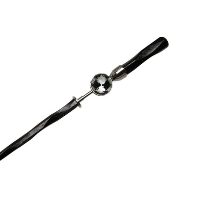 着せ替えかんざし 白黒 市松 木製 TAMARUSAN