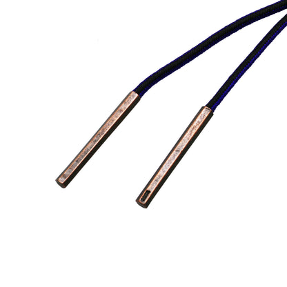 組紐ループタイ 黒 亀甲 正絹 四角 TAMARUSAN