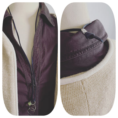 眼鏡ホルダー ネックレス 水色 メンズ レディース 眼鏡ホルダー