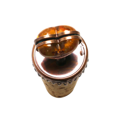 ワインコルク ハート 福梅 ピンク TAMARUSAN