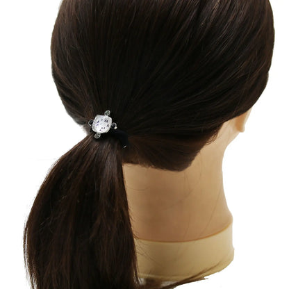 ヘアゴム 小ぶり 芝 銀 ラメ メンズ 男女兼用 TAMARUSAN