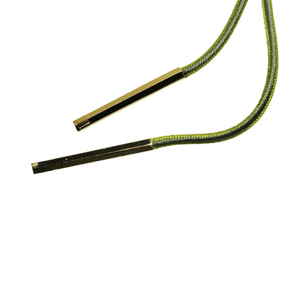 組紐ループタイ 黄緑 24k 金 アーガイル TAMARUSAN