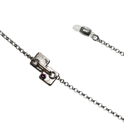 眼鏡チェーン 青 ターコイズ 男女兼用 TAMARUSAN