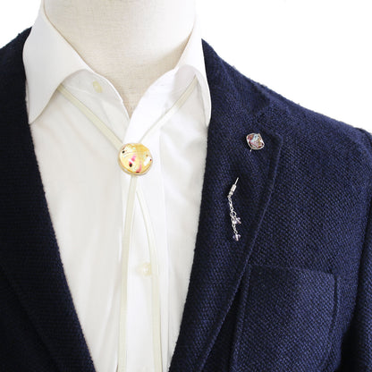 シンプルハットピン 青 アメジスト 男女兼用 TAMARUSAN