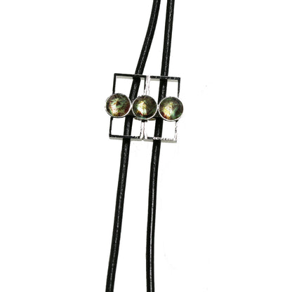 革紐ループタイ 青 クールビズ TAMARUSAN