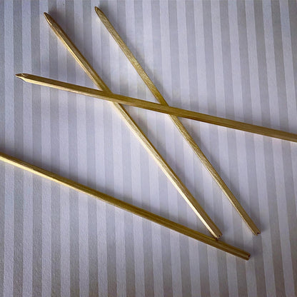 男のかんざし 真鍮 黒 TAMARUSAN