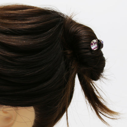 玉かんざし バラの木 ピンク 和風 TAMARUSAN