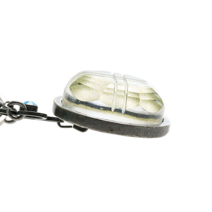 チョーカー 天然石 青 バラの木 アマゾナイト TAMARUSAN