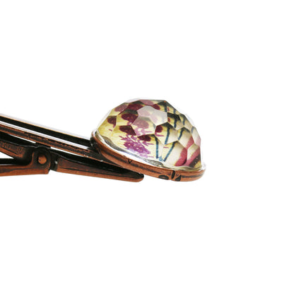 ネクタイピン ピンク バラの木 ネクタイピン