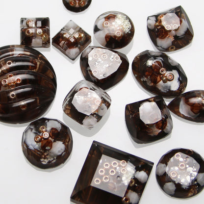 眼鏡チェーン 薔薇 茶色 ゴールド ハート 金 TAMARUSAN