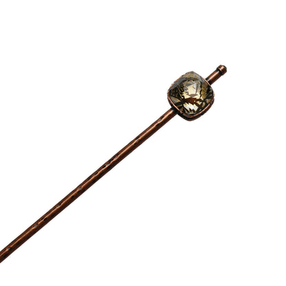 玉かんざし 茶色 羊歯 大人 TAMARUSAN