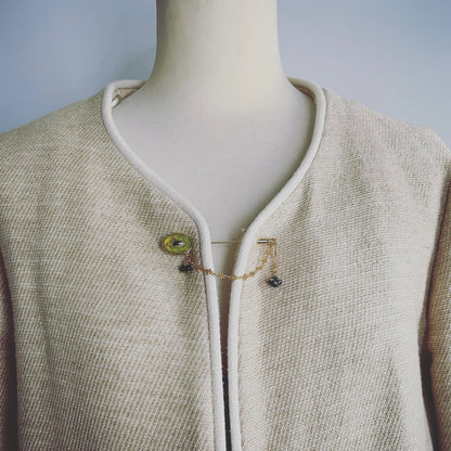 ハットピン 鷲 金 オニキス TAMARUSAN