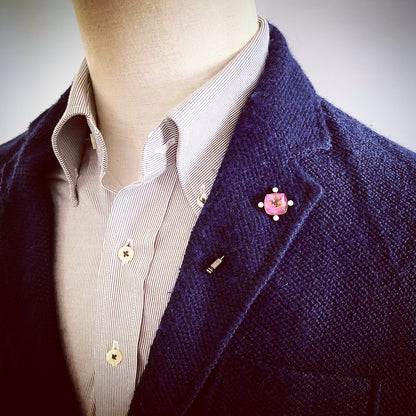 ハットピン ピンク カエル 樹脂 TAMARUSAN