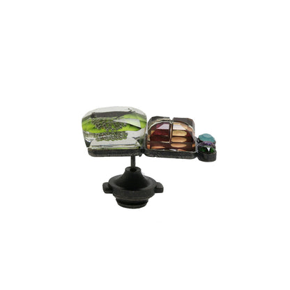 ピンブローチ ふくろう 黄緑 ラペルピン TAMARUSAN