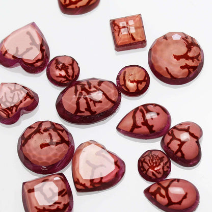 アシンメトリーチョーカー 紫 アメジスト TAMARUSAN